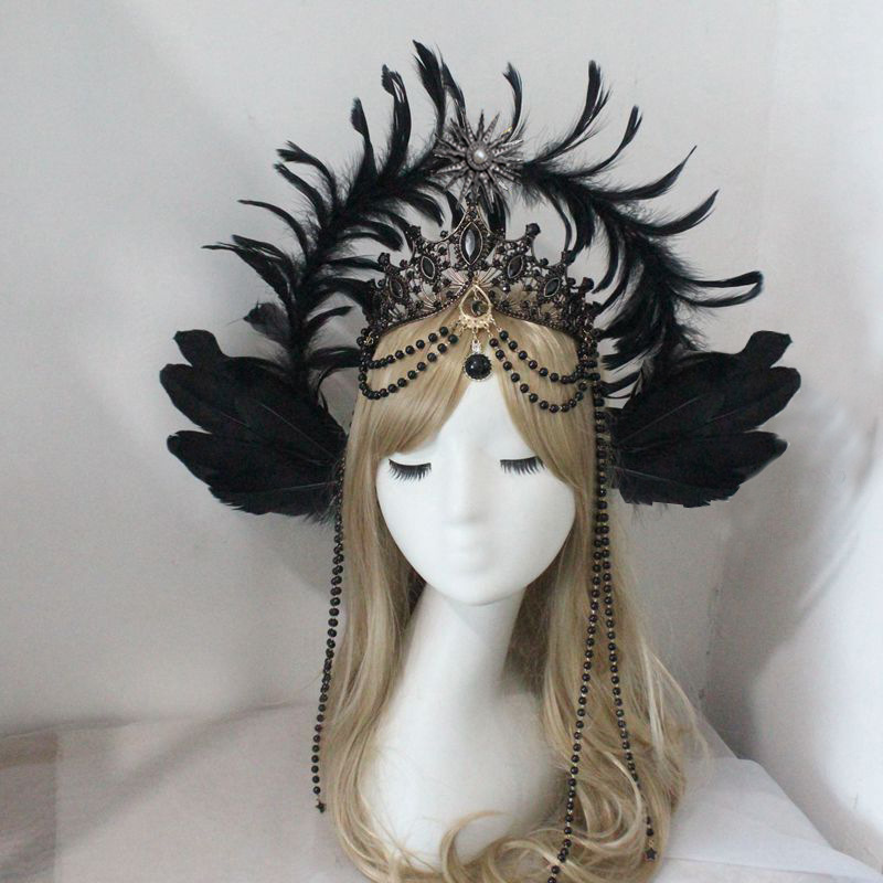 Diy hecho a mano apertura Lolita corona material paquete hecho a mano foto gótico retro joyería combinación Accesorios