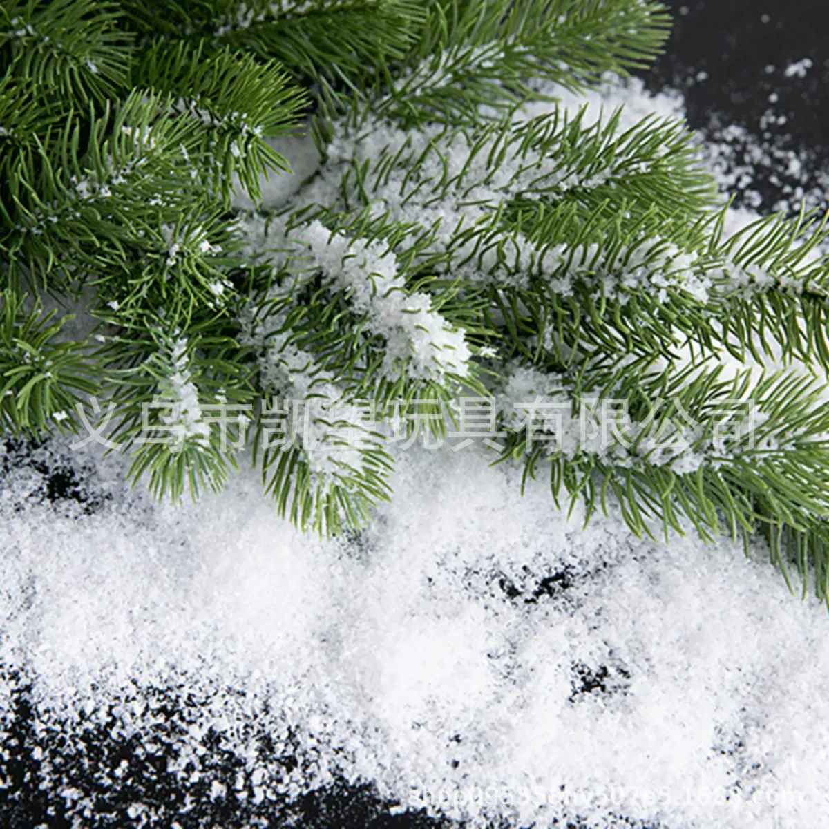 圣诞节装饰雪粉高仿真人造雪花假雪飘粉霜粉10克/包白雪仿真雪粉