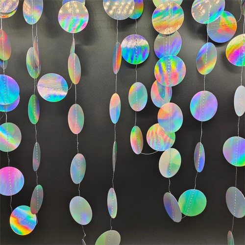 Amazon disco theme phantom paper flower birthday party decoration background wall hanging strips