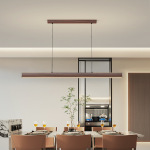 餐厅灯意式极简创意大气长条吧台饭厅灯现代简约2025新款餐桌吊灯