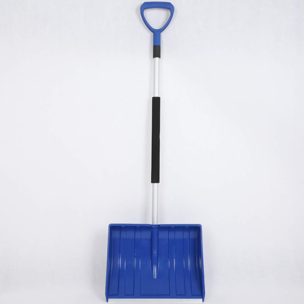 厂家供应塑料雪铲 高质量雪铲长柄铝杆雪推雪锹 雪地清洁工具批发