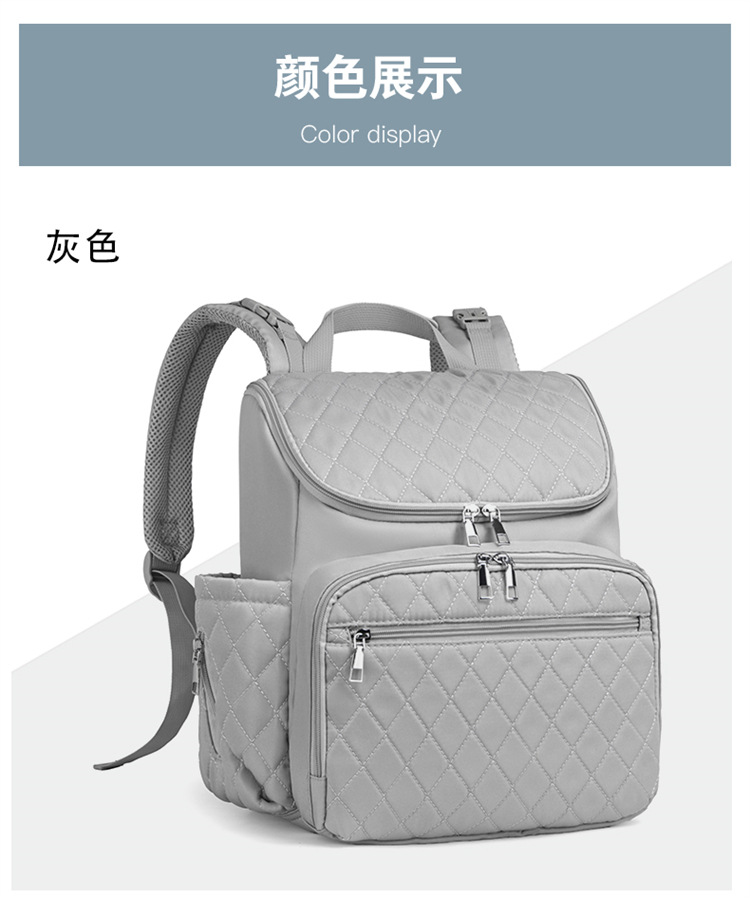 New multi-functional milk storage and heat preservation mom and baby bag for going out, large-capacity storage, lightweight dry and wet separation mom bag undefined