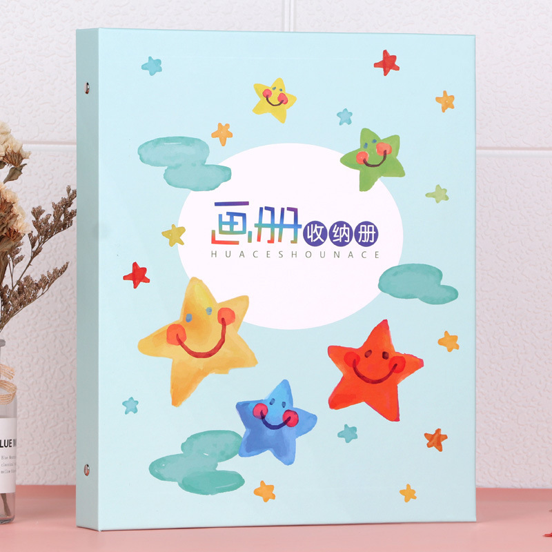 絵本収納a3子供絵クリップ絵コレクション8k美術作品集a4絵画紙収集袋|undefined