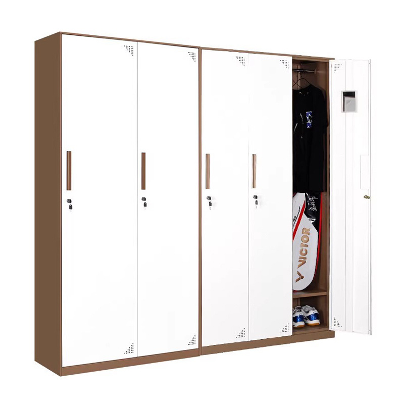 Desmontaje transfronterizo vestuario de color de acero grueso dormitorio escolares gimnasio baño fábrica de armario