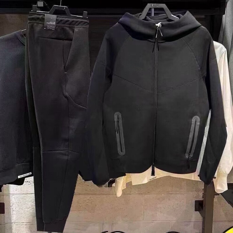 In-Stock Fast Delivery Windrunner Set Knitted Hooded Jacket + Sweatpants Cross-Border Trade Men's Sports Style Running Training In-Stock Fast Delivery Windrunner Set Knitted Hooded Jacket + Sweatpants Cross-Border Trade Men's Sports Style Running Training