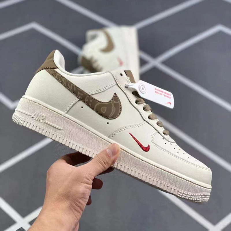 Nike Men's Shoes Air Force 1 Low-Top Sneakers Af1 Sports Casual Women's Shoes Putian Classic Versatile White Shoes