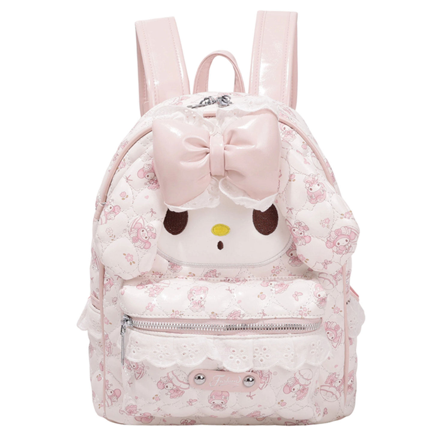 Gran capacidad de hombro 2026 Han Nichong lindas mochila de estudiantes de dibujos animados dulce versátil nueva mujer diaria viaje diario