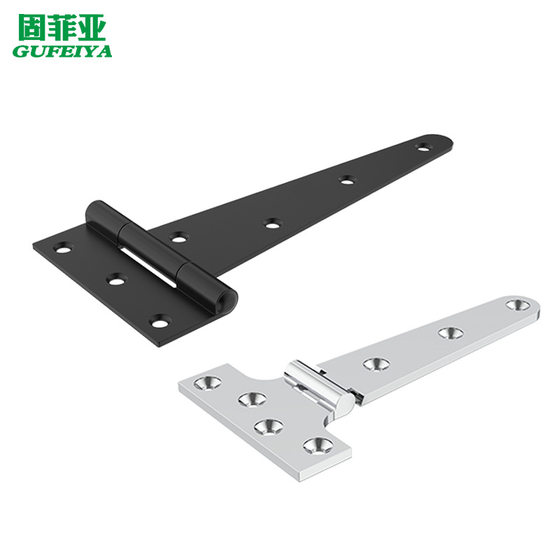T-shaped Folding Stainless Steel Hinge Heavy Duty Wooden Fence Barn Door Fence Hinge Wooden Door Wooden Box Triangle Folding
