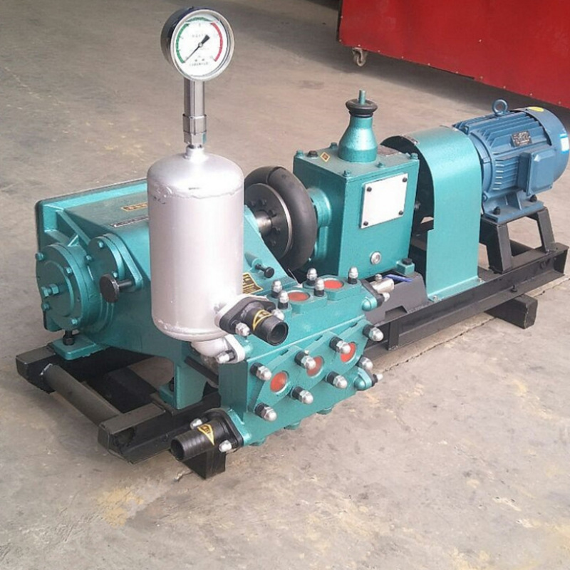Máquina de lechada de tres cilindros para minería de alta presión de doble flujo de bomba de lechada de líquido con alta presión estable y duradera image 3