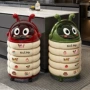 带盖新款客厅家用纸篓