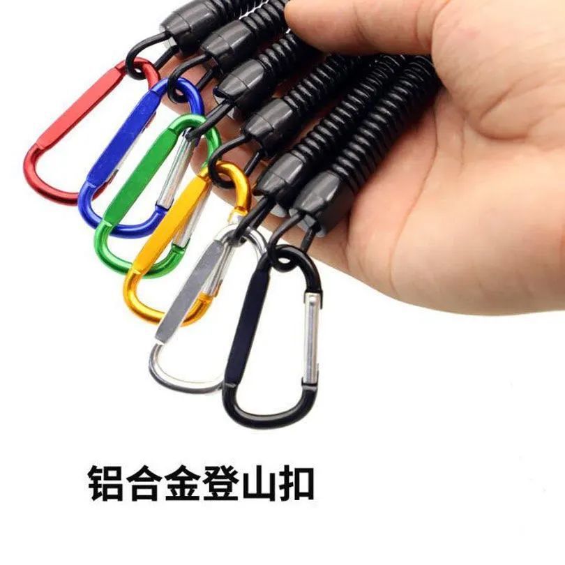 Una fuerte tracción de la cuerda de caña de pesca, cuerda de caña de pesca