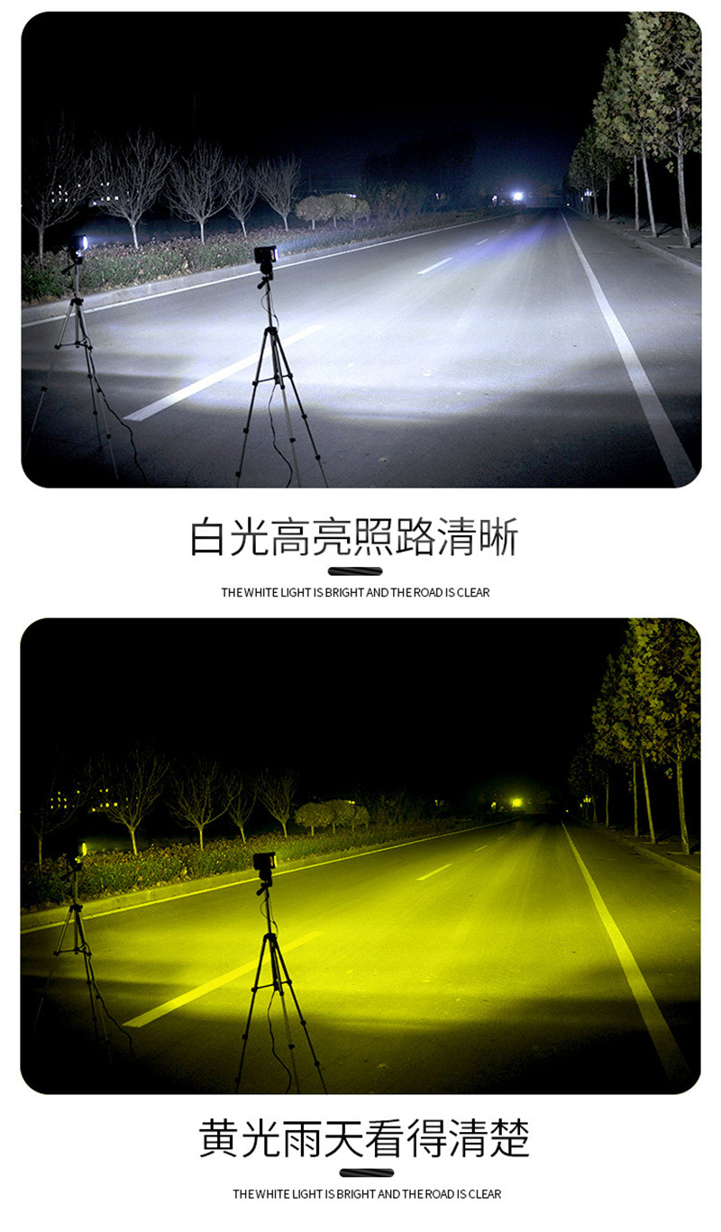 Truck Reversing Light 24V Side Light Waist Light Car 12V Super Bright Spotlight Side Light Vacuum Light Small Sun Modification Auxiliary