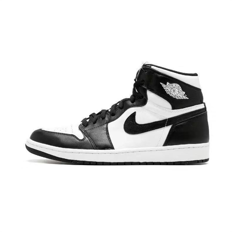AJ1 ハイトップバスケットボールシューズカジュアルスニーカースポーツシューズ aj 男女兼用シューズ aj インバーカー煙灰パンダ黒と白の黒曜石|undefined