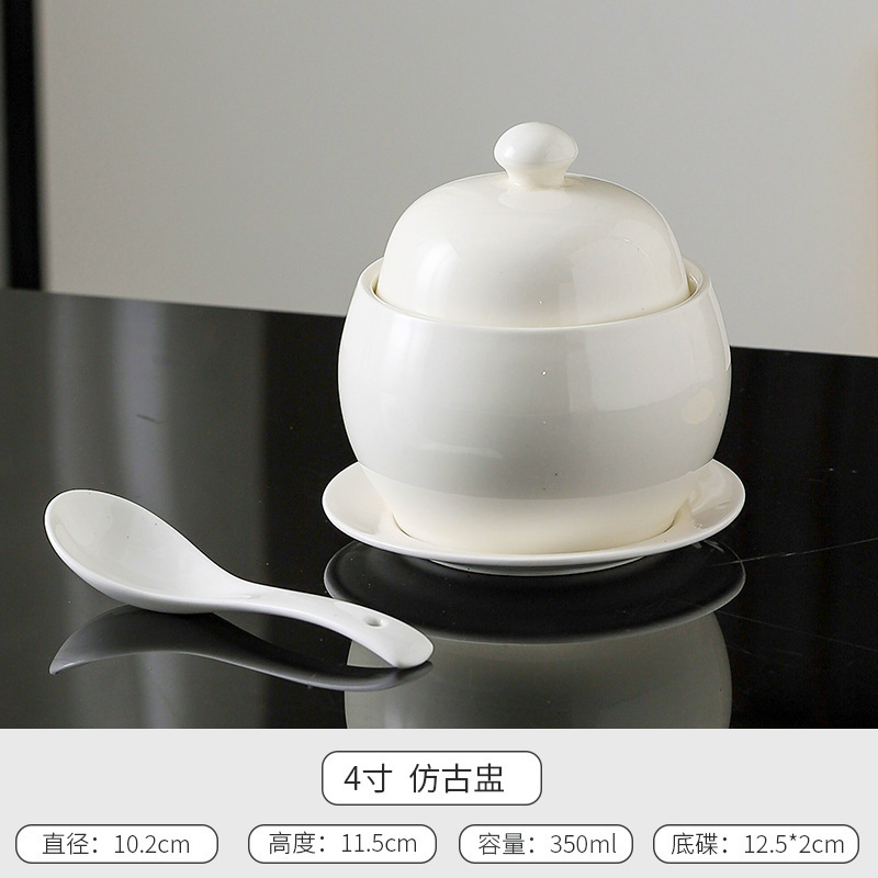 4inch 앤티크 컵(접시 포함)