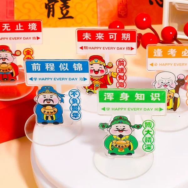 Acrylic figurines, custom-made anime convention merchandise, standees, keychains, badges, color paper crafts manufacturer