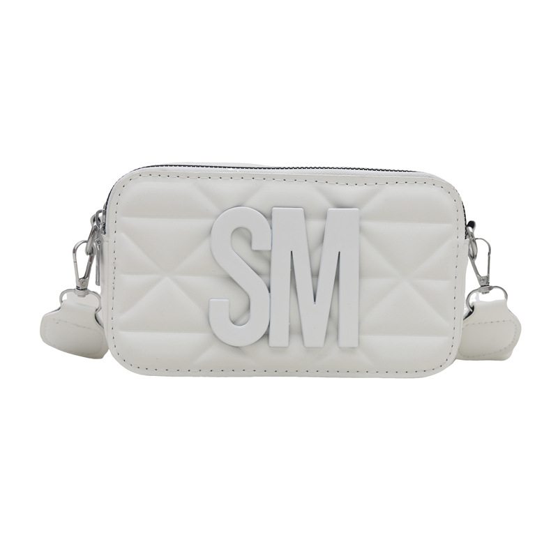 2025 primavera y verano nuevo bolso de cámara ancho correa de hombro letras bolso de estilo pequeño bolso de moda bolso de hombro de estilo extranjero bolso de mochila mujer