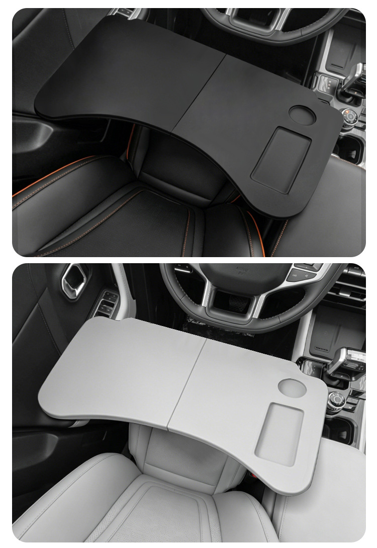 Suitable for Jetour Shanhai T1 car-mounted folding small table for office work and dining, solid wood dining table, laptop stand, car accessories