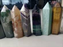 天然水晶柱 各种颜色水晶柱 一手货源 本产品为实物拍摄 尺寸6-7C