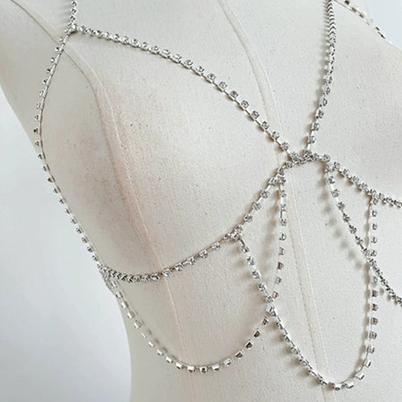 AliExpress модный горячий продаж bikini chest chain body chain ночной клуб волна простой и сексуальный цепь тела