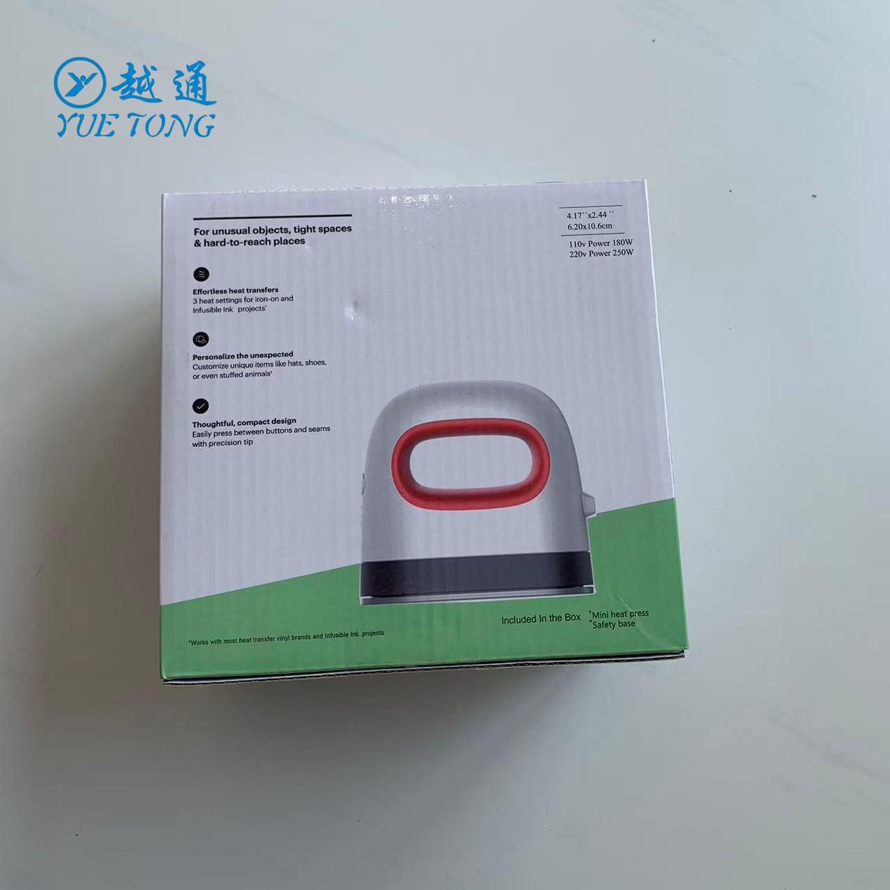 Mini máquina de calentamiento de mano 62 * 106MM calentamiento zapatos calcetines sombreros camisetas máquina de calentamiento conveniente para llevar