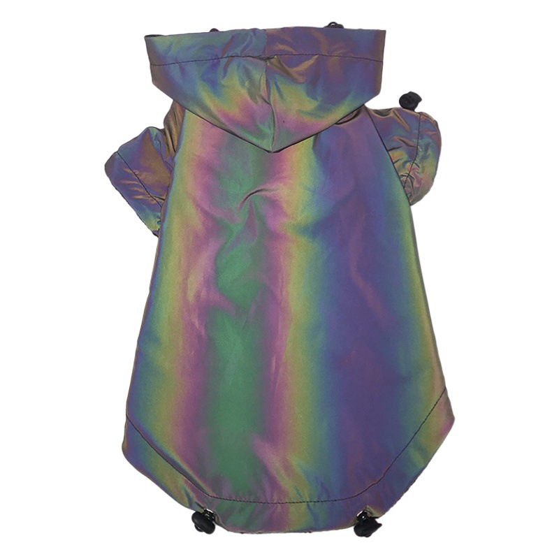 Ropa para perros transfronteriza ropa de invierno acolchada de algodón engrosada ropa reflectante caliente impermeable pequeño mediano y grande ropa para mascotas para perros