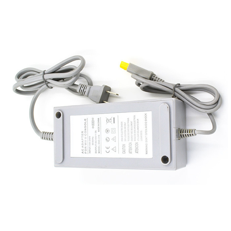 Factory direct supply WIIU game console charger 110-240V universal WIIU host fire cow power supply