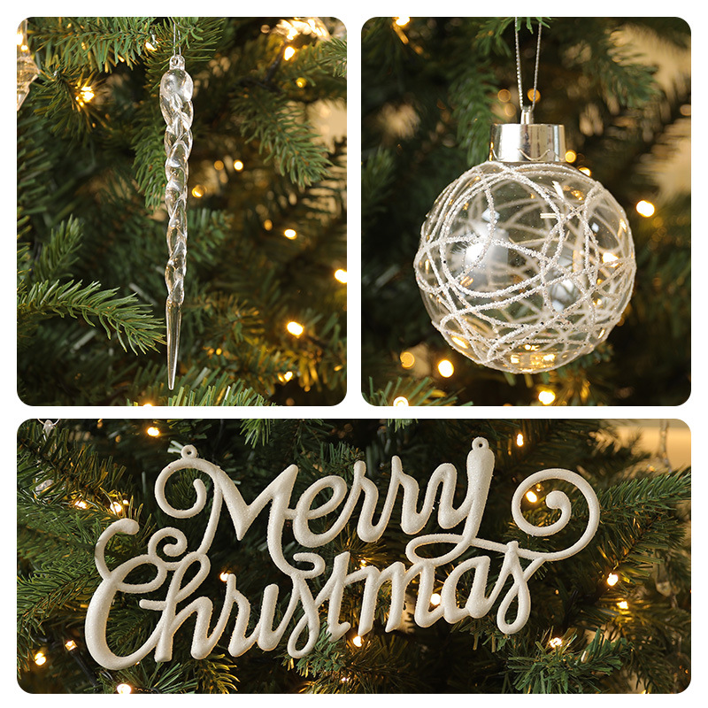 Nuevo árbol de Navidad grande transfronterizo Decoración para el hogar 1.5/1.8 m Decoraciones de bricolaje de árbol desnudo cifrado Decoración navideña