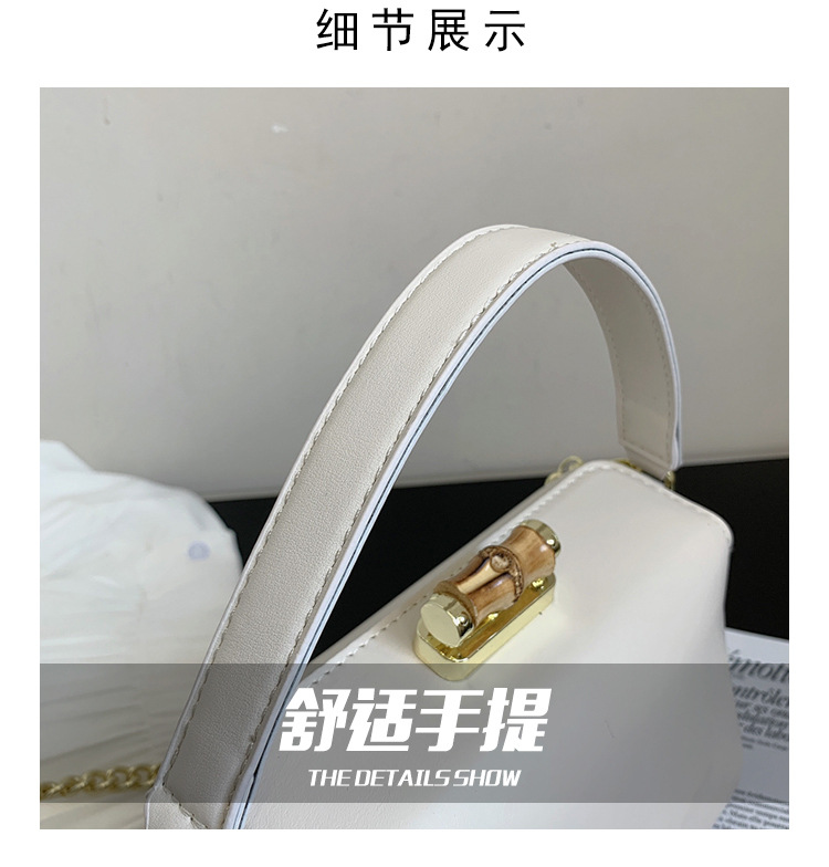 fashion bamboo lock simple chain messenger handbagpicture20