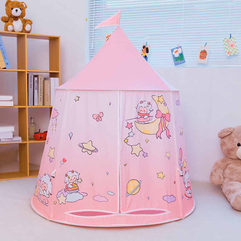 Tienda de Juego Infantil de Piel de Melocotón, Interactiva, para Niños image 7