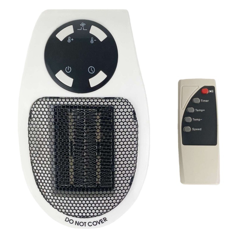 Mini ventilador de calefacción eléctrica portátil práctico para oficina y hogar, calentador transfronterizo