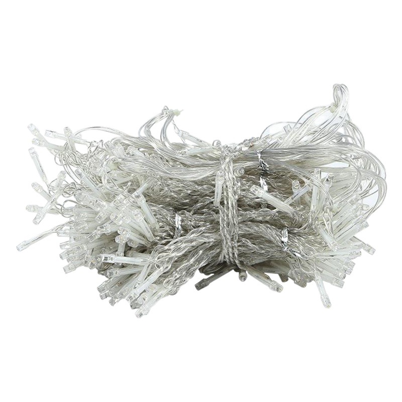 Cortinas luces de cascada luces de colores al aire libre luces led luces de cadena gypsophila luz de tiras de hielo atmósfera impermeable luces de cortina luces decorativas