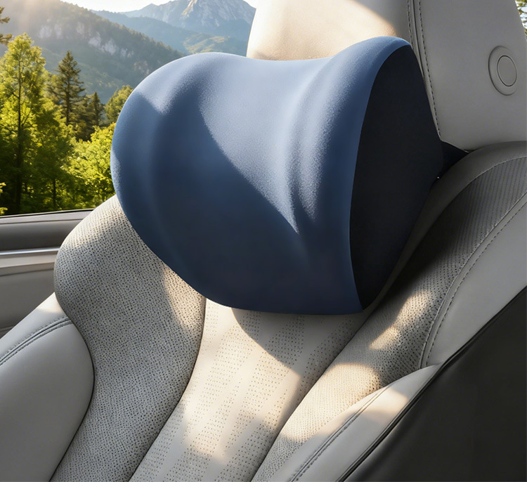 Car headrest neck pillow car headrest lumbar suit car adjustable waist cushion driver lumbar pillow sedentary