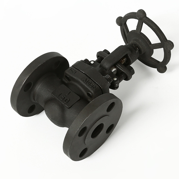 J41H-1500LB美标锻钢法兰截止阀 316锻造截止阀 自密封高压截止阀