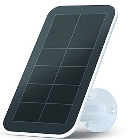 Monitor, videocamera solar-powered