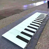 Led钢琴地板感应砖脚踩地板灯钢琴地面发光音乐楼梯户外厂家|ru
