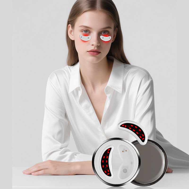 Instrumento de protección para los ojos instrumento de belleza para los ojos Elevación del hogar compresa caliente líneas de ojos eliminación de bolsas para los ojos instrumento de belleza electrónico EMS instrumento de micro corriente RF