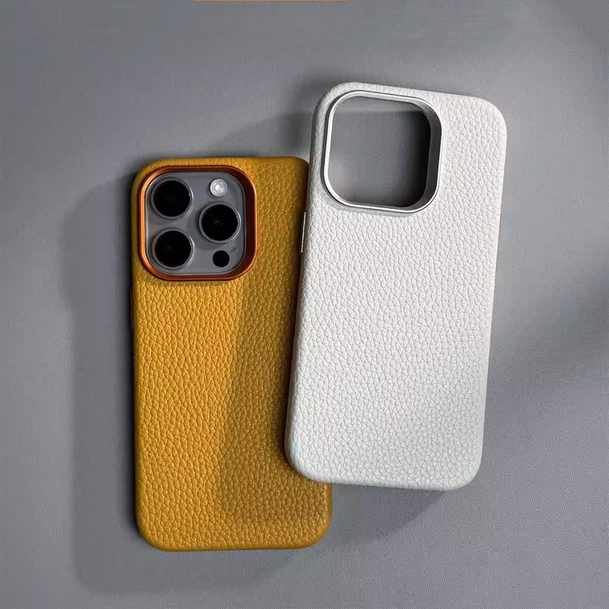 Suitable for iPhone 17 Pro Max Phone Case, Light Luxury Lychee Leather Texture, Magnetic Suction, Apple 16 Lens Anti-Drop Protective Cover
