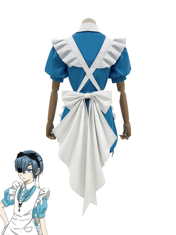 夏尔女仆装cos服黑执事爱丽丝梦游仙境cosplay二次元动漫角色服装|undefined