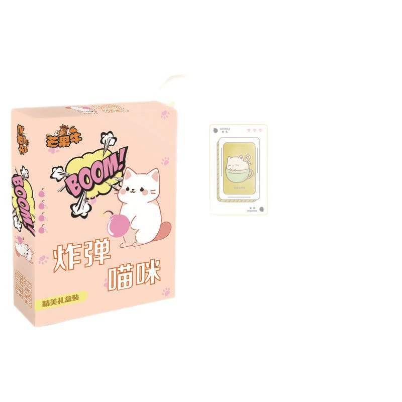 Настольная игра для любимых учеников начальной школы, party-игра, котик