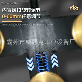 不锈钢轮三轮校直器接触线电车线直弯器铁路地铁手动调直器