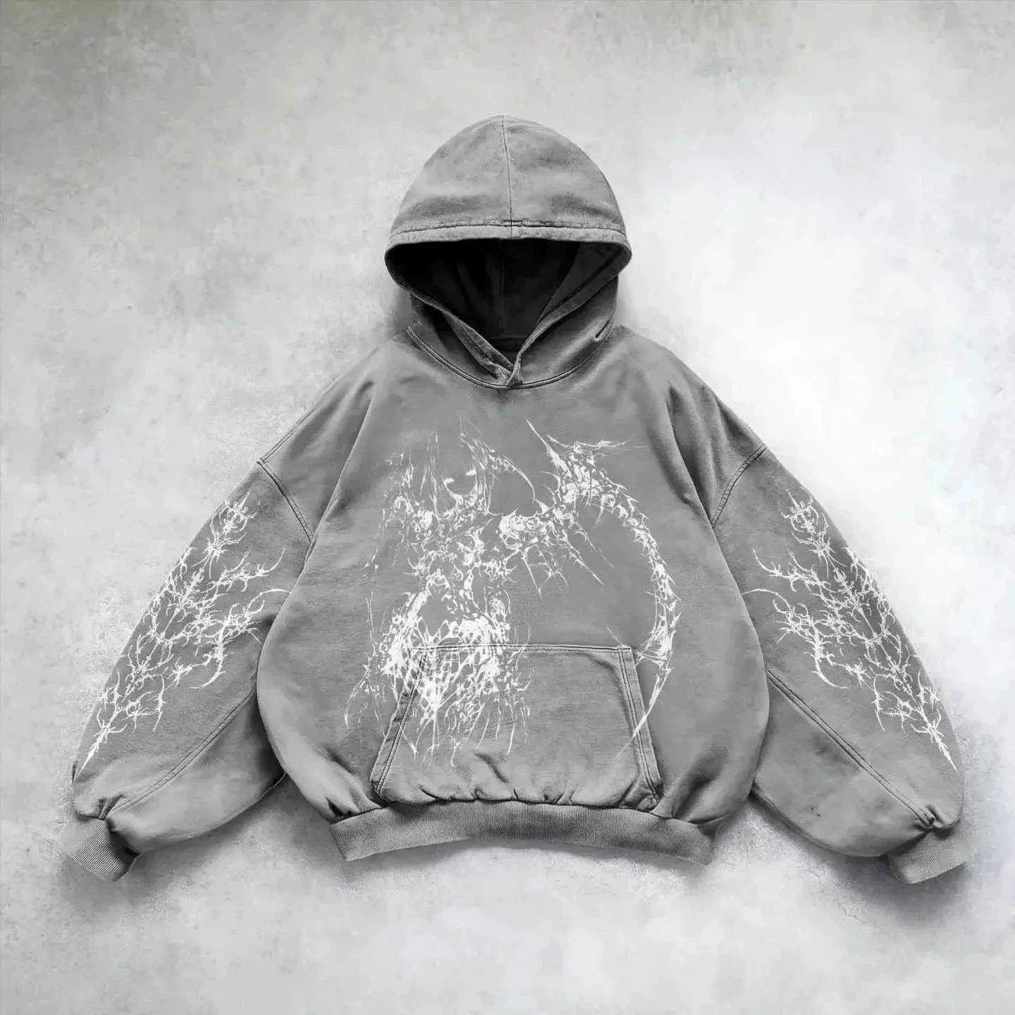 Худи унисекс ретро 3D худи, полиэстеровый оверсайз осенняя мода, S–6XL