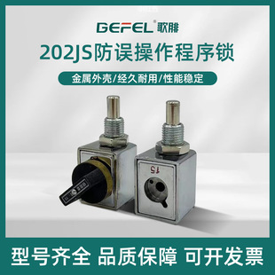 Anti-Misoperation Program Lock 202Js/203Js/205Js for Distribution Cabinets, Air-Filled Cabinets, and Ring Main Unit Cabinets