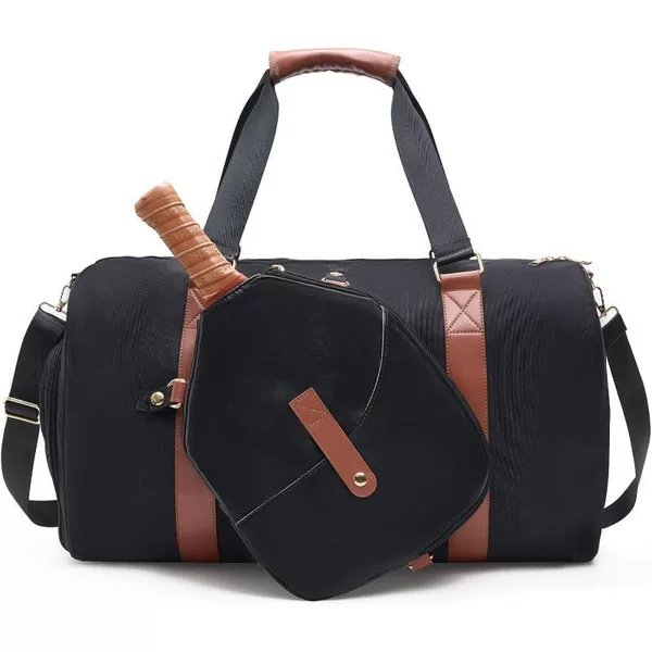 In-Stock Cross-Border Pickleball Bag, Pickleball Duffel Bag with Shoe Compartment, Sports Fitness Tote Bag Suitable for Men and Women
