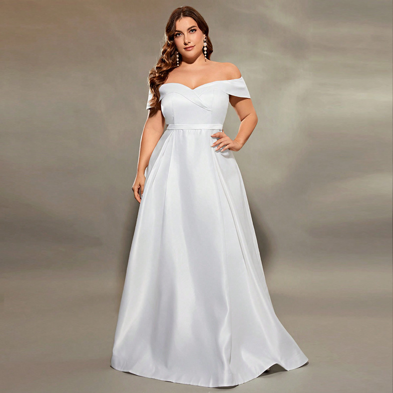 Satín un hombro vestido de noche de verano nuevo Aliexpress desfile vestido de fiesta fábrica de suministro