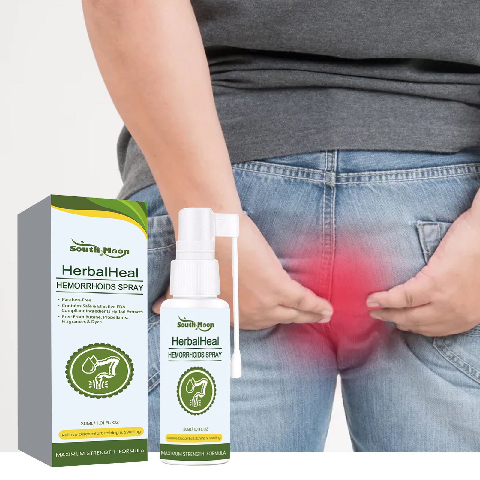 South Moon Herbal Perianal Moisturizing Spray