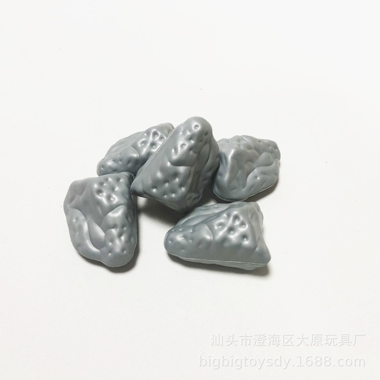 4.5cm Simulated Gray Stone Rock Children's Plastic 3D Stone Block Animal and Plant Sand Table Decoration Model Mountain Pile 4.5cm Simulated Gray Stone Rock Children's Plastic 3D Stone Block Animal and Plant Sand Table Decoration Model Mountain Pile