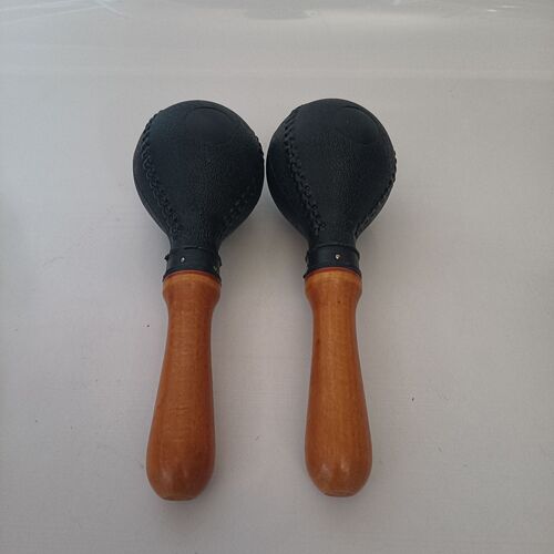 Percussion instrument bar KTV event entertainment supplies wooden handle maracas children's rattle toy sand egg maracas