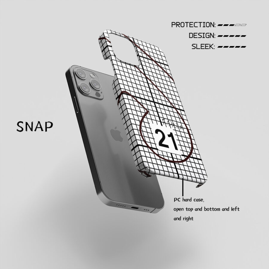 Funda de Película 2 en 1 BMW para iPhone 12/13/14/15/16/17, Película, Anti-caída