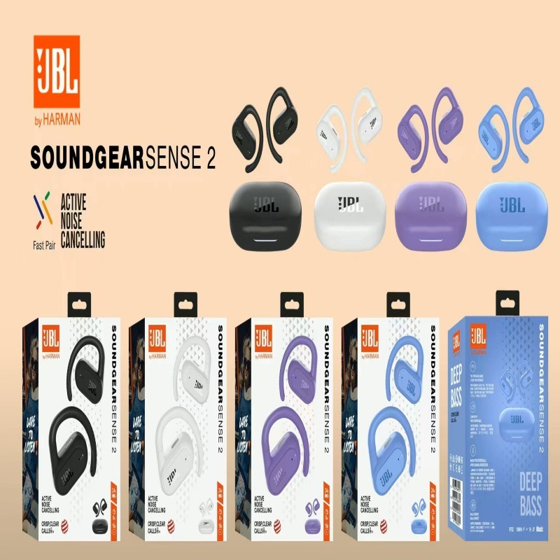 跨境新款适用于JBLsoundgearsense2蓝牙耳机入耳式无线运动TWS|undefined