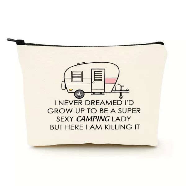 Cross-border explosions ladies makeup bag, travel storage bag, letter bag for good friends can print logo